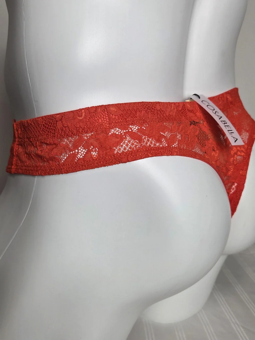 Cosabella Orange Sicilian Men's G String Briefs